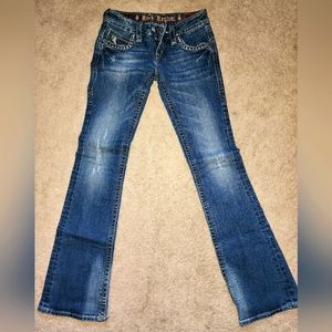 Size 26, Adele Rock Revival Jeans Bootcut